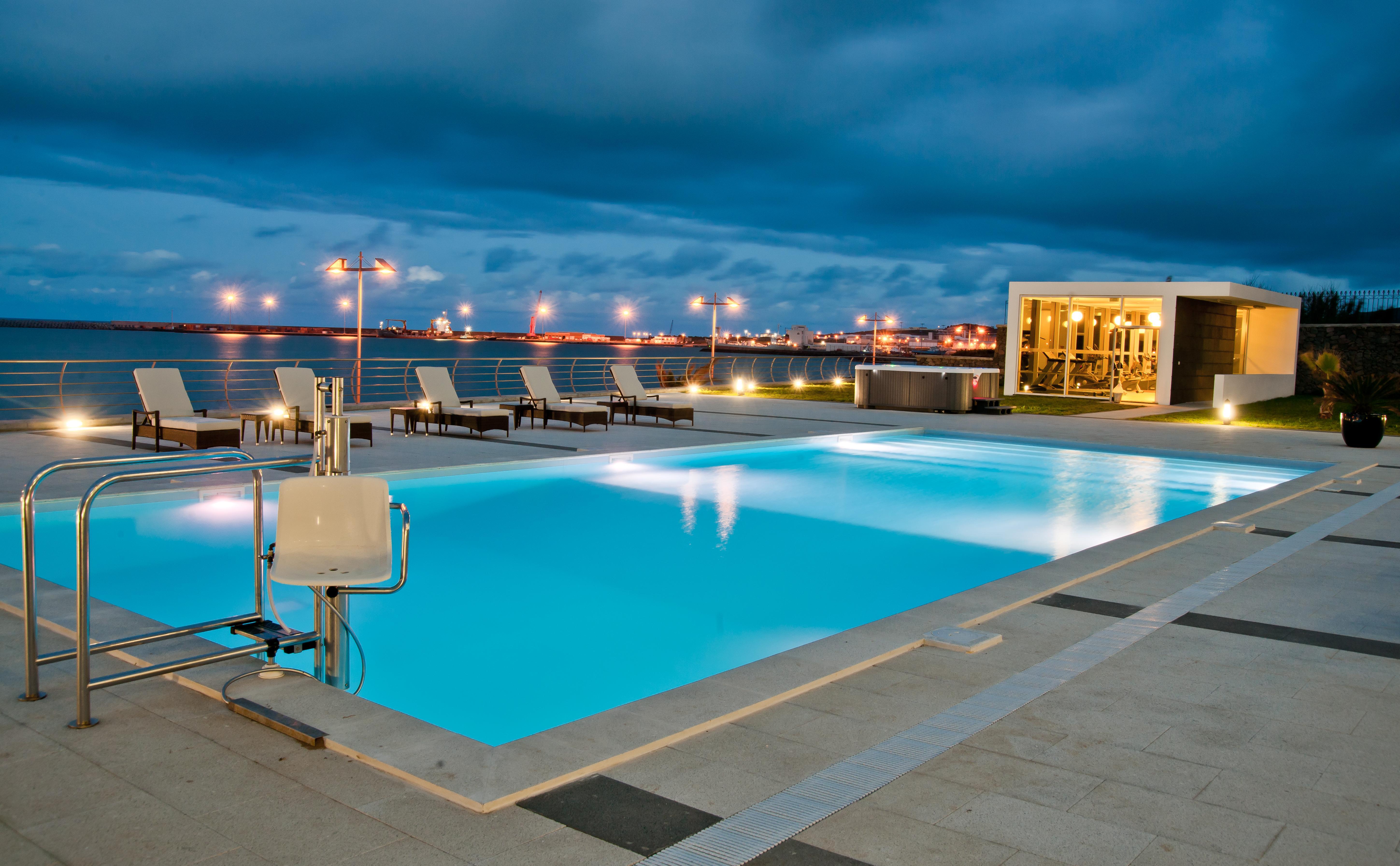 Atlantida Mar Hotel Praia da Vitória Exterior foto