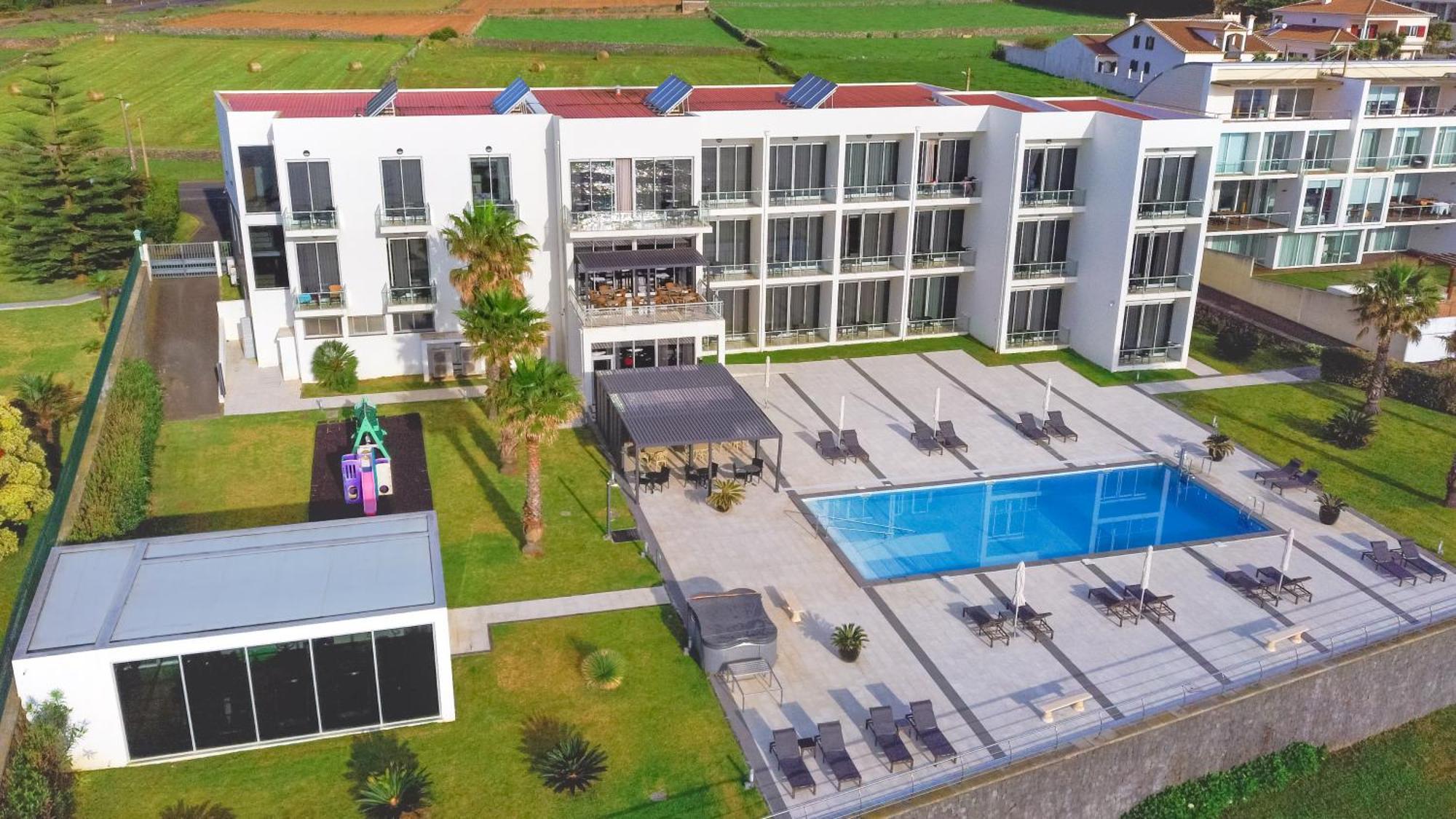 Atlantida Mar Hotel Praia da Vitória Exterior foto