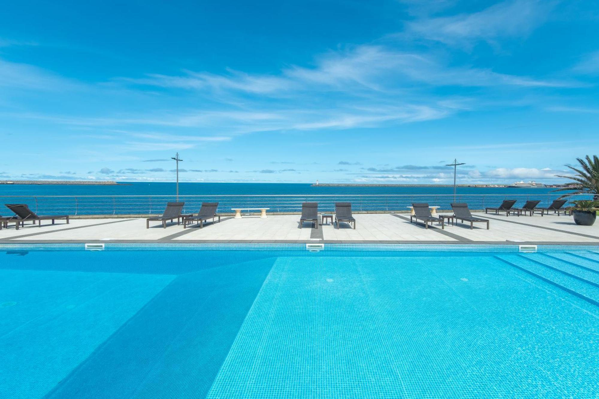 Atlantida Mar Hotel Praia da Vitória Exterior foto